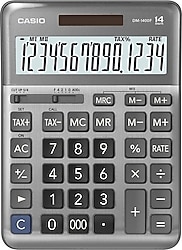 Casio DM-1400F 14 Haneli Masaüstü Hesap Makinesi