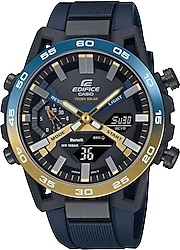 Casio Edifice Sospensione ECB-2000NP-1ADF Silikon Kordon Mavi Erkek Kol Saati