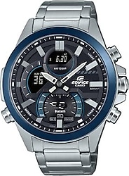 Casio Edifice ECB-30DB-1ADF Gümüş-Lacivert Erkek Kol Saati