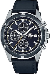 Casio Edifice EFR-526L-2CVUDF Deri Kordon Lacivert Erkek Kol Saati