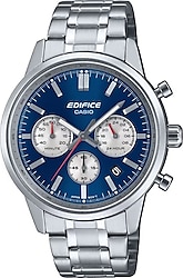 Casio Edifice EFR-575D-2ADF Çelik Kordon Mavi Erkek Kol Saati