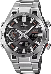 Casio Edifice Sospensione ECB-2300D-1ADF Gümüş-Siyah Erkek Kol Saati