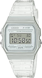 Casio Standart F-91WS-7DF Şeffaf Beyaz Kol Saati