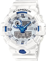 Casio G-Shock GA-700HDS-7ADR Beyaz-Mavi Erkek Kol Saati