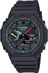 Casio G-Shock GA-B2100MF-1ADR Silikon Kordon Siyah-Yeşil Erkek Kol Saati