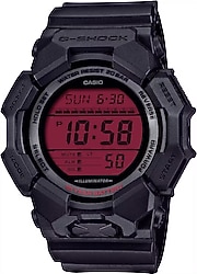 Casio G-Shock GD-010BBR-1DR Silikon Kordon Siyah-Bordo Erkek Kol Saati