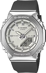 Casio G-Shock GM-S2110-1A7DR Gri-Beyaz Kadın Kol Saati