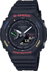 Casio G-Shock GA-B2100FC-1ADR Silikon Kordon Antrasit Erkek Kol Saati