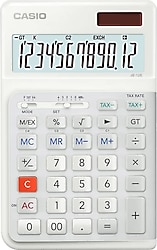 Casio JE-12E-WE Beyaz 12 Haneli Masaüstü Hesap Makinesi