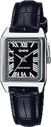 Casio Standart LTP-V007L-1BUDF Deri Kordon Siyah Kadın Kol Saati