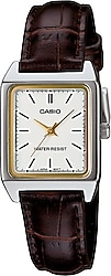 Casio Standart LTP-V007L-7E2UDF Deri Kordon Kahverengi Kadın Kol Saati