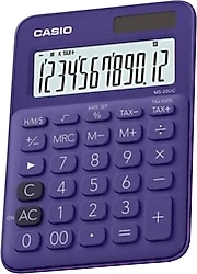 Casio MS-20UC-PL Mor Masaüstü Hesap Makinesi