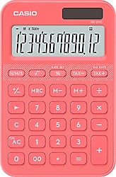 Casio MS-20YC-CL Açık Pembe 12 Haneli Hesap Makinesi