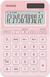 Casio MS-20YC-LP Pembe 12 Haneli Hesap Makinesi
