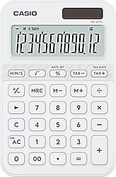 Casio MS-20YC-WE Beyaz 12 Haneli Hesap Makinesi