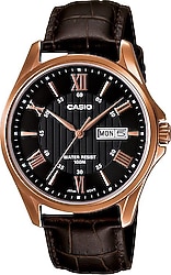 Casio MTP-1384L-1AVDF Deri Kordon Kahverengi Erkek Kol Saati