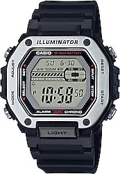 Casio Standart MWD-110H-1AVDF Siyah-Gümüş Erkek Kol Saati