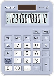 Casio MX-12B-LB Açık Mavi 12 Haneli Masaüstü Hesap Makinesi