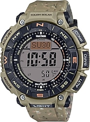 Casio Pro-Trek PRG-340 Silikon Kordon Erkek Kol Saati