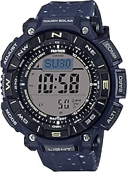 Casio Pro-Trek PRG-340SC-2DR Silikon Kordon Lacivert Erkek Kol Saati