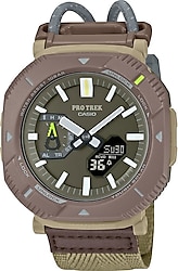 Casio Pro Trek PRJ-B001B-5DR Kumaş Kordon Haki Erkek Kol Saati