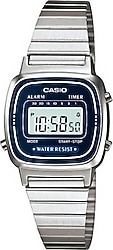 Casio Retro LA670WA-2DF Lacivert Kadın Kol Saati