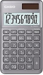 Casio SL-1000SC-GY Gri 10 Haneli Masaüstü Hesap Makinesi