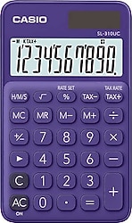 Casio SL-310UC-PL Mor 10 Haneli Cep Tipi Hesap Makinesi