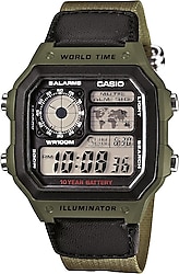 Casio Standart AE-1200WHB Kumaş Kordon Erkek Kol Saati