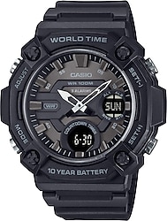 Casio Standart AEQ-120W-1BVDF Siyah Erkek Kol Saati
