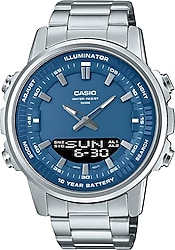 Casio Standart AMW-880D-2A1VDF Çelik Kordon Mavi Erkek Kol Saati
