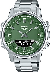 Casio Standart AMW-880D-3AVDF Çelik Kordon Yeşil Erkek Kol Saati