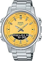 Casio Standart AMW-880D-9AVDF Çelik Kordon Sarı Erkek Kol Saati