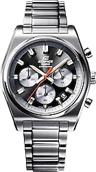 Casio Edifice EFB-730D-1AVUDF Çelik Kordon Siyah Erkek Kol Saati