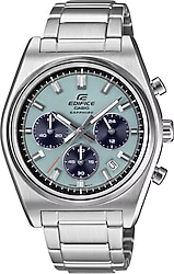 Casio Edifice EFB-730D-2BVUDF Çelik Kordon Açık Mavi Erkek Kol Saati