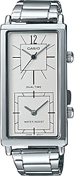 Casio Standart LTP-E151D-7BDF Çelik Kordon Gümüş Kadın Kol Saati