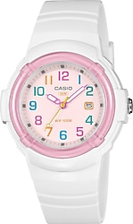 Casio Standart LX-800H-7A1VDF Beyaz-Pembe Çocuk Kol Saati