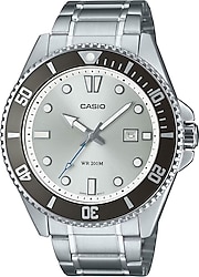 Casio Standart MDV-107D-7AVDF Siyah-Gümüş Erkek Kol Saati