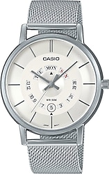 Casio Standart MTP-B135M-7AVDF Hasır Kordon Gümüş Erkek Kol Saati