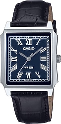 Casio Standart MTP-B190L-2BVDF Deri Kordon Siyah-Gümüş Erkek Kol Saati