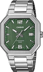 Casio Standart MTP-B195D-3AVDF Çelik Kordon Yeşil Kol Saati
