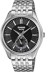 Casio Standart MTP-B315D-1AVDF Çelik Kordon Siyah Erkek Kol Saati