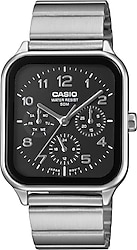 Casio Standart MTP-M306D-1AVDF Çelik Kordon Siyah Kol Saati