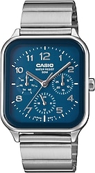 Casio Standart MTP-M306D-2AVDF Çelik Kordon Mavi Kol Saati