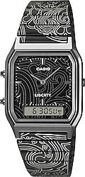Casio Standart Vintage Liberty Limited Edition AQ-230EBLT-1ADR Siyah Kol Saati