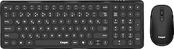 Casper D300 ZP.CS-D300-B Siyah Kablosuz Klavye Mouse Seti