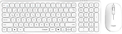 Casper D300 ZP.CS-D300-S Beyaz Kablosuz Klavye Mouse Seti