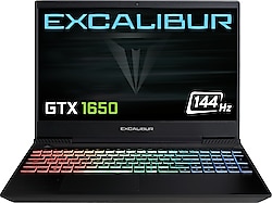 Casper Excalibur G770.1140-8VH0X-B i5-11400H 8 GB 500 GB SSD GTX1650 15.6" Full HD Notebook