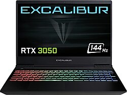 Casper Excalibur G770.1250-BFJ0X-B i5-12500H 16 GB 1 TB SSD RTX3050 15.6" Full HD Notebook