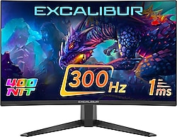 Casper Excalibur M.E27FVC-E 27" 1 ms Full HD Curved 300 Hz Oyuncu Monitörü